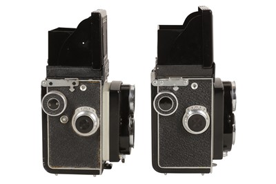 Lot 392 - A Pair of M.P.P Microcord TLR Cameras