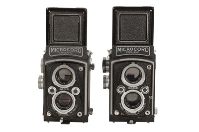 Lot 392 - A Pair of M.P.P Microcord TLR Cameras