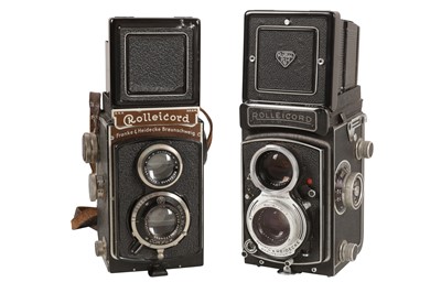 Lot 393 - A Pair of Rollei TLR Cameras