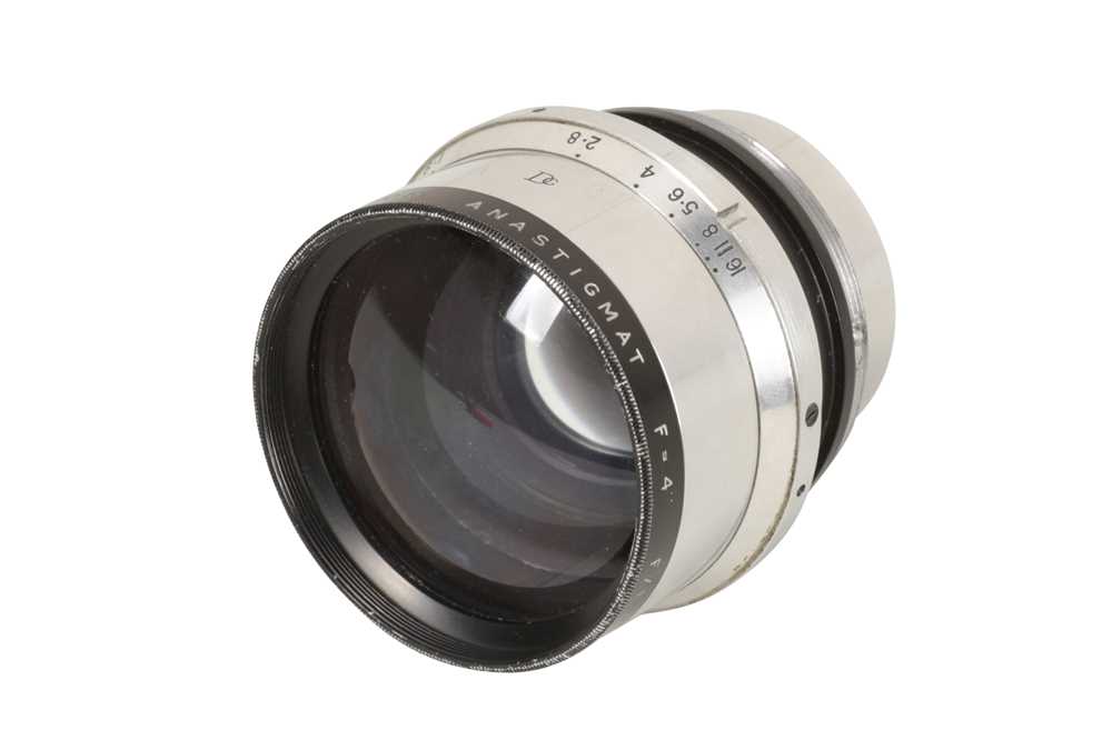 Lot 324 - A Dallmeyer 4" f/1.9 Super-Six Anastigmat Lens