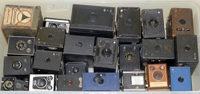 Lot 361 - Collection of 23 Box Cameras.