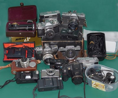 Lot 466 - Mixed Camera & Lens End Lot.