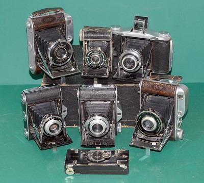 Lot 363 - Two Ensign 220 Autorange Cameras, plus Others.