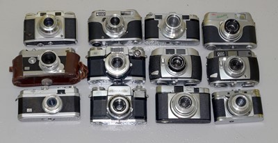 Lot 195 - Two FOCA Cameras & a Selection of other 35mm Cameras.