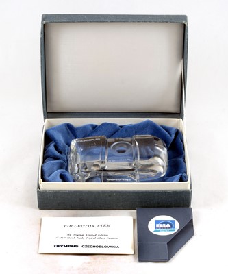 Lot 78 - A Rare Crystal Glass Olympus Stylus (MJU 1 in UK).