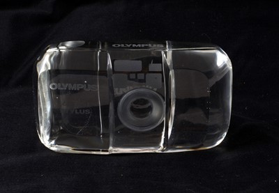 Lot 78 - A Rare Crystal Glass Olympus Stylus (MJU 1 in UK).