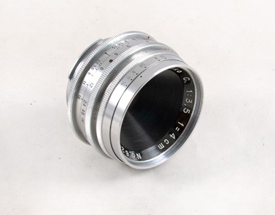 Lot 233 - A Rare Exakta Mount Olympus Zuiko C 4cm f3.5 Lens & Finder.