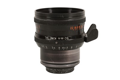 Lot 275 - A Taylor Hobson 50mm f/1.8 Cooke Kinetal Cine Lens