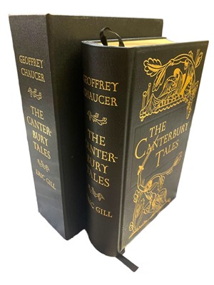 Lot 172 - Folio Society.- Chaucer (Geoffrey) & Gill (Eric, illustrator) The Canterbury Tales