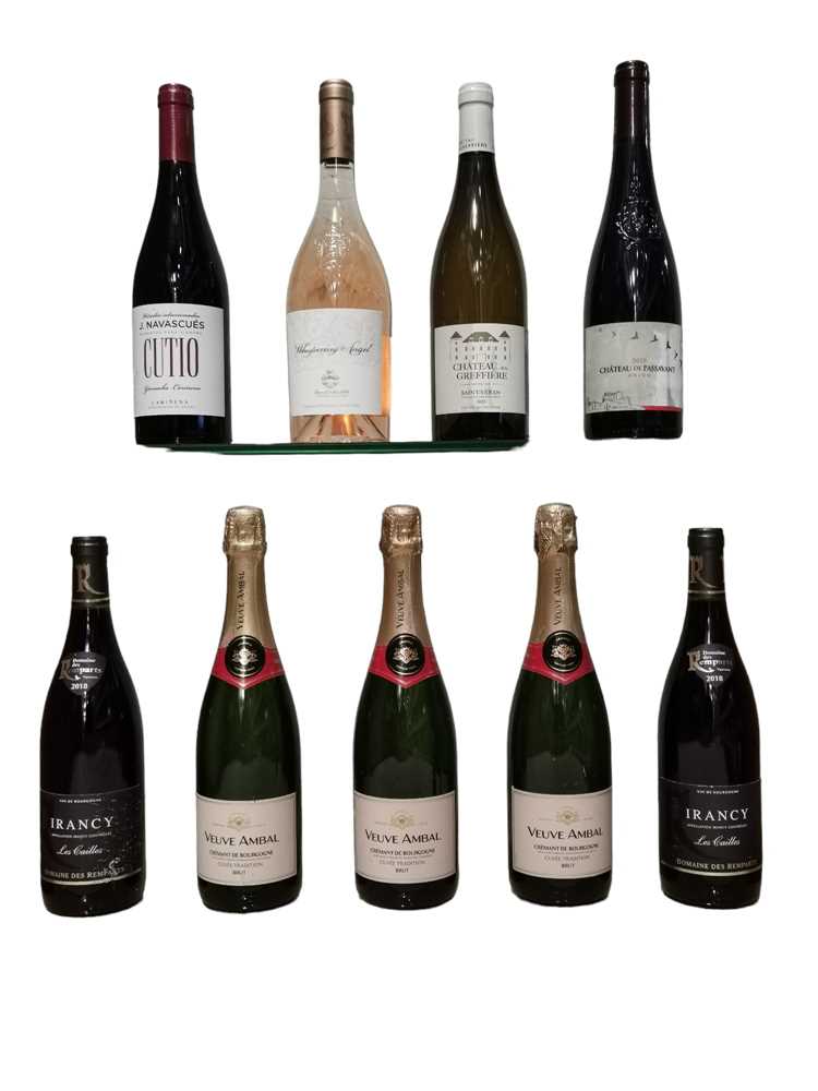 Lot 131 - Assorted Regional French Wines including one Spanish.