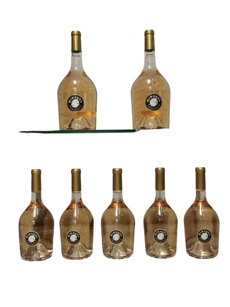 Lot 46 - Miraval Rosé, Provence-Alpes-Côte d'Azur, 2021, seventeen bottles and two magnums