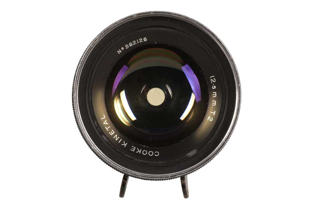 Lot 269 - A Taylor Hobson 12.5mm f/1.8 Cooke Kinetal Cine Lens