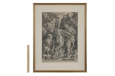 Lot 205 - JAN HARMENSZ MULLER (AMSTERDAM 1571-1628), AFTER BARTHOLOMEUS SPRANGER