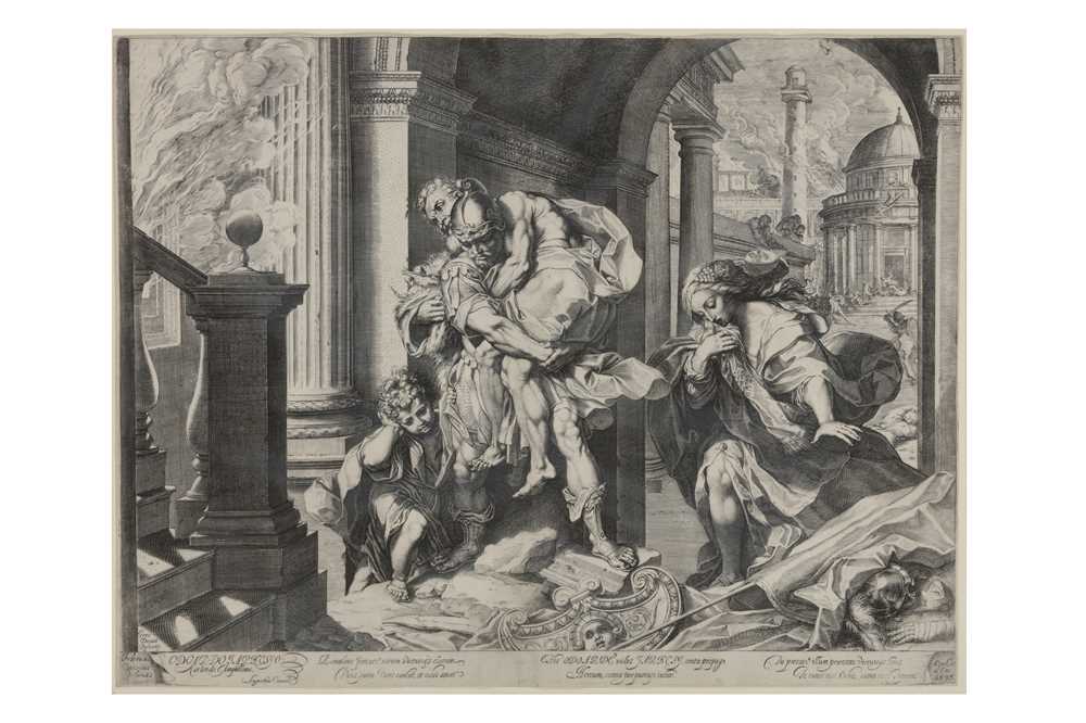 Lot 212 - AGOSTINO CARRACCI (BOLOGNA 1557-1602 PARMA) AFTER FEDERICO BAROCCI