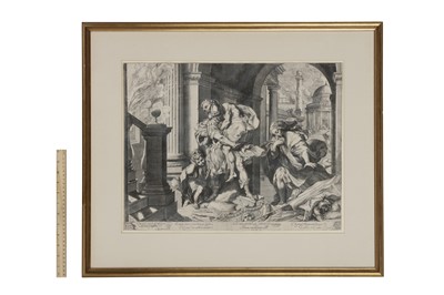 Lot 212 - AGOSTINO CARRACCI (BOLOGNA 1557-1602 PARMA) AFTER FEDERICO BAROCCI