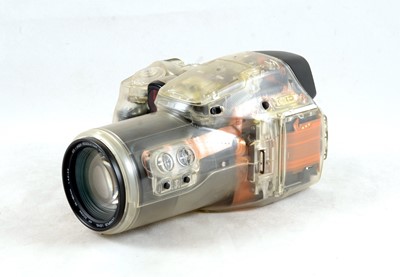 Lot 79 - A Rare Transparent Olympus IS-3000 "Bridge" Camera.