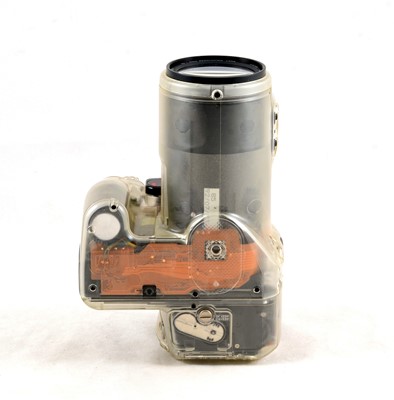 Lot 79 - A Rare Transparent Olympus IS-3000 "Bridge" Camera.