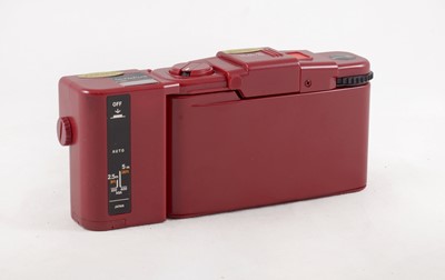 Lot 57 - A Boxed "Heart Red" Olympus XA2 Compact Camera.