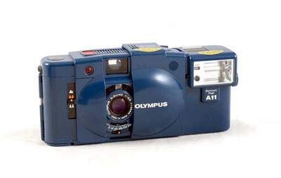 Lot 58 - A "City Blue" Olympus XA2 Compact Camera.
