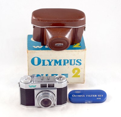 Lot 93 - Boxed Olympus Wide 2 Camera.