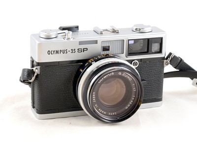 Lot 46 - Olympus 35 SP & 35 UC CRF Cameras.