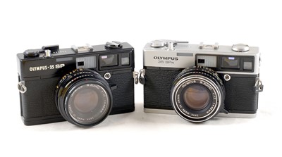 Lot 47 - Olympus 35 SP & 35 SPN CRF Cameras.