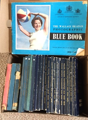 Lot 434 - A Run of 23 Wallace Heaton Blue Books, 1938 to 1972.