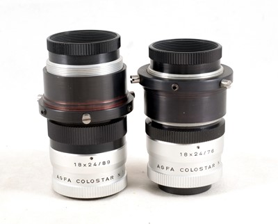 Lot 261 - A Rare Wild Falconar 9.8cm f1.4 Aerial Lens & Other Lenses.