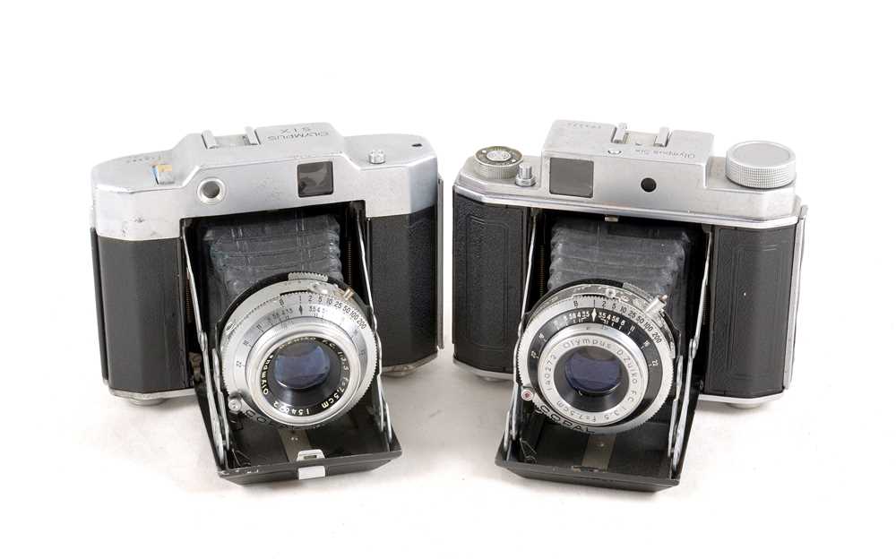 Lot 69 - A Pair of Olympus Six 6x6 & 6x4.5cm Coupled