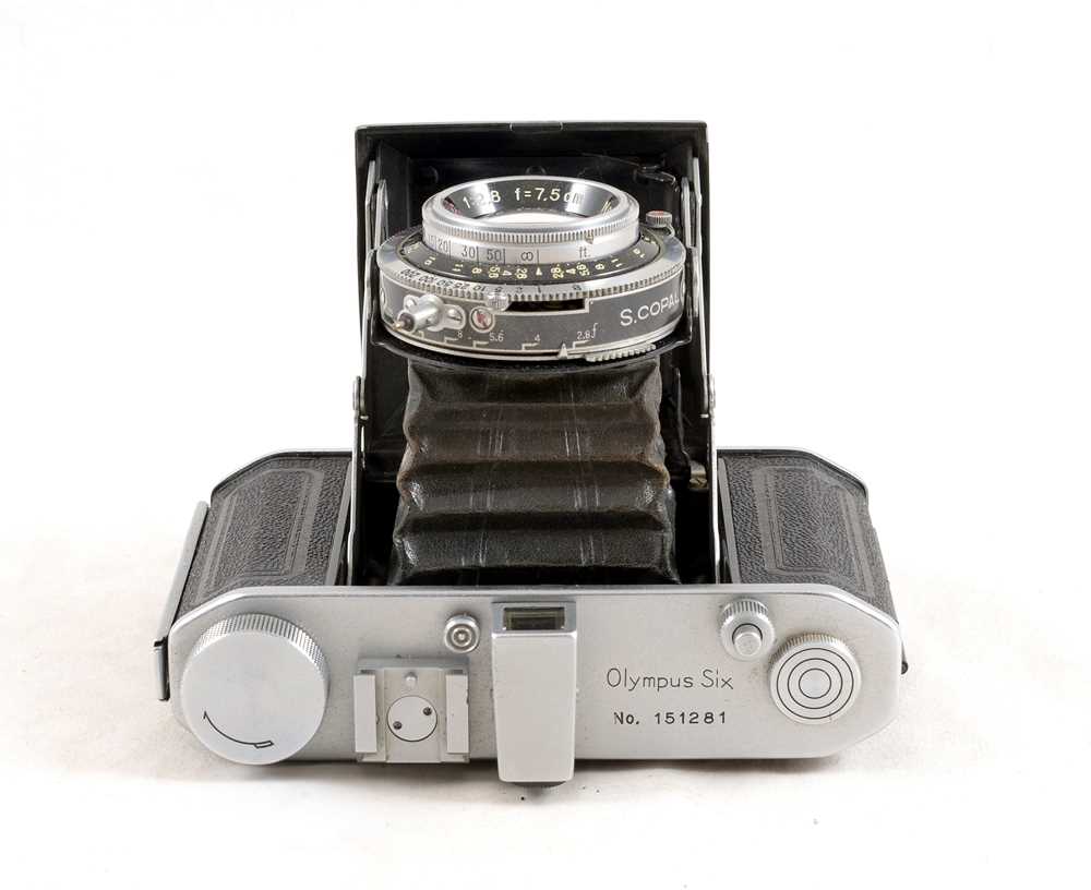Lot 71 An Early Olympus Six Medium Format Camera,