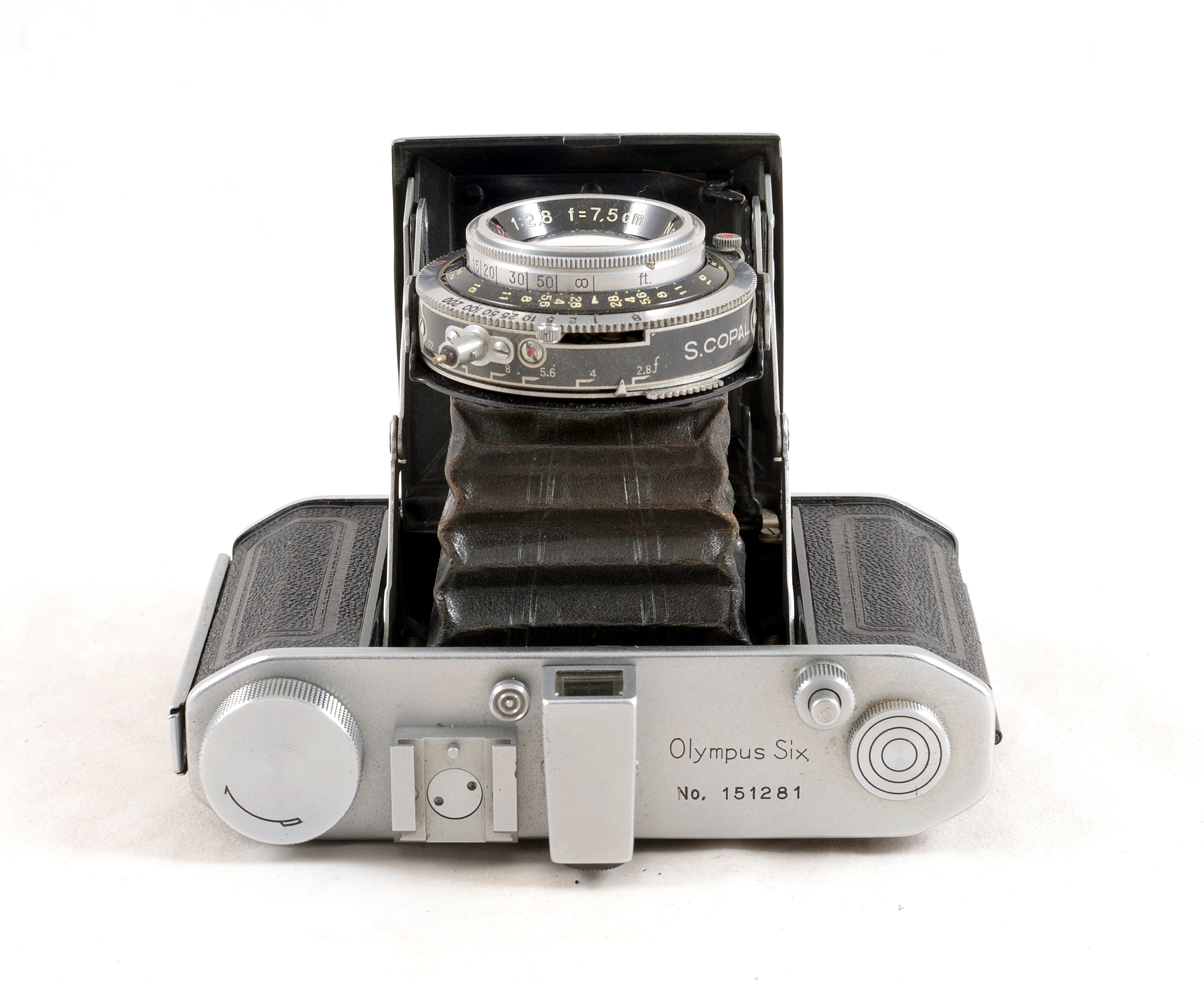 Lot 71 An Early Olympus Six Medium Format Camera,