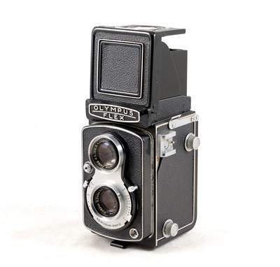 Lot 387 - An Olympus Flex Twin Lens Reflex Camera.