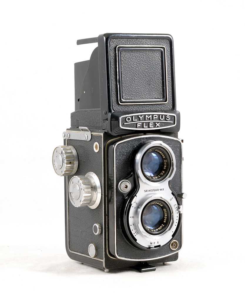 Lot 386 - Olympus Flex Twin Lens Reflex Camera (A/F).