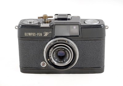 Lot 116 - A Unique Olympus Pen W with Additional Winder. (Video Link Added)