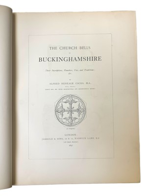 Lot 29 - Campanology.- English Counties