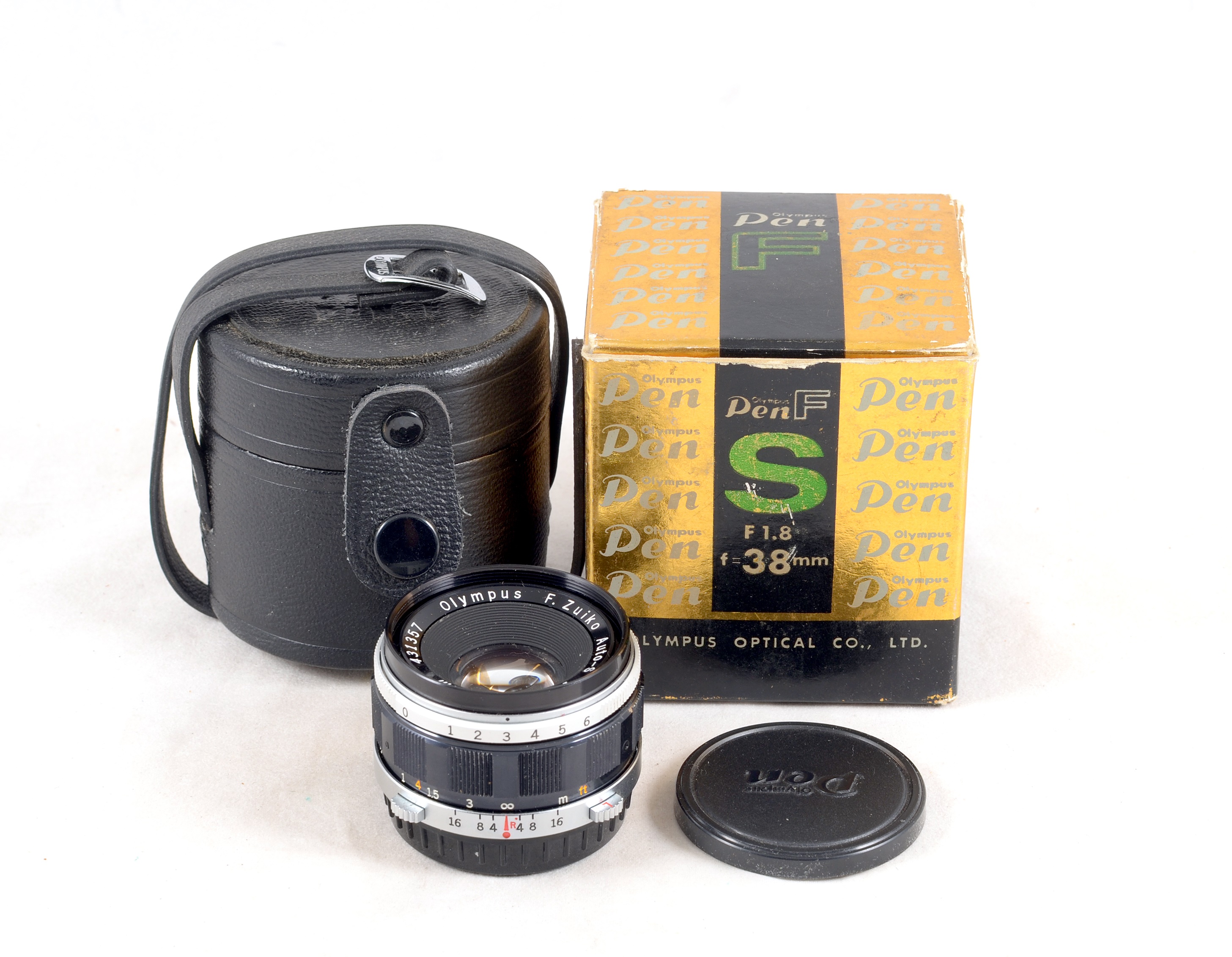 ギフ_包装Olympus Pen-FT ZUIKO Lens 38mm F1.8 フィルムカメラ