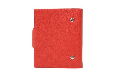 Lot 283 - Hermes Red Togo Ulysse Neo Notebook Cover PM