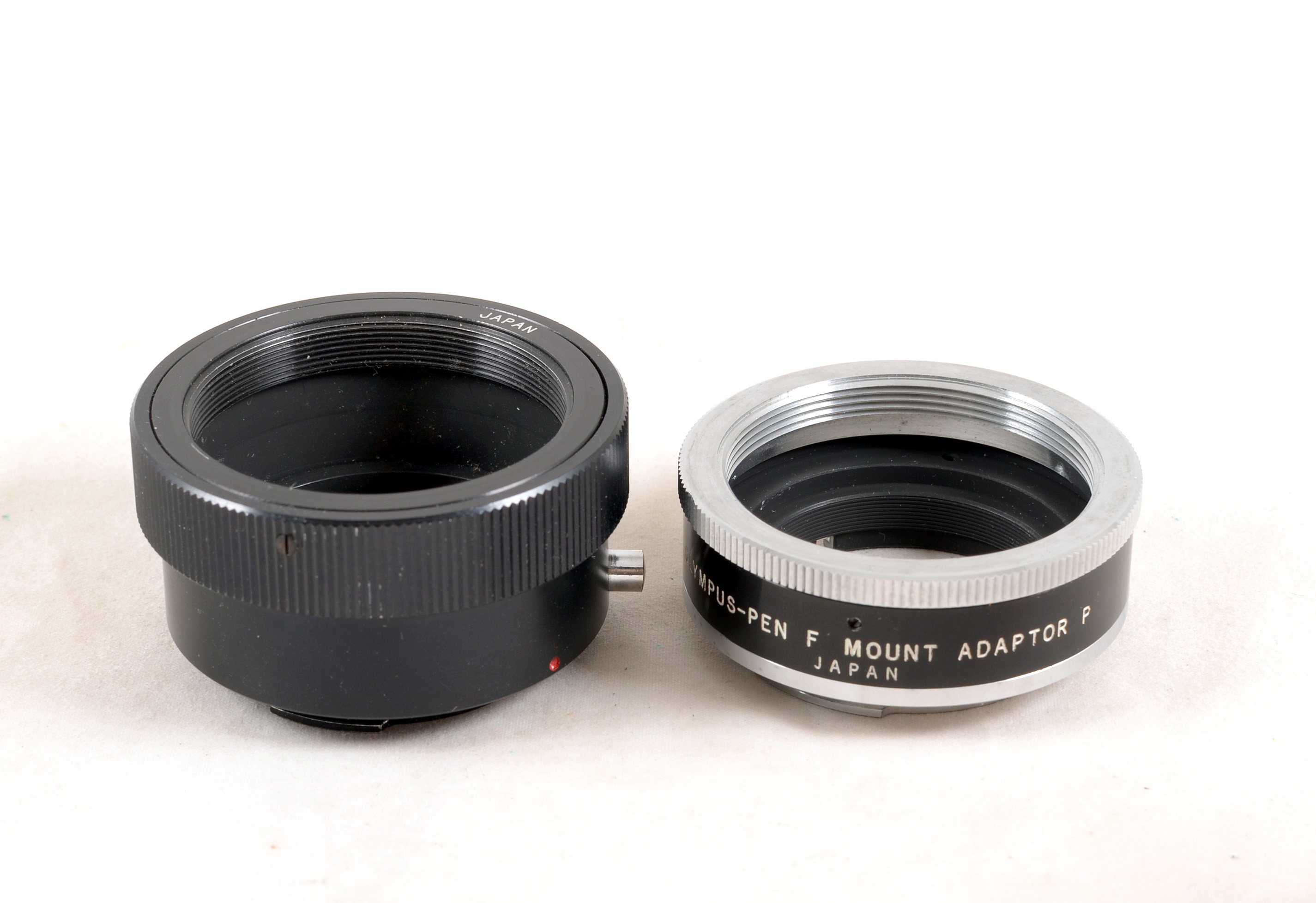 Lot 142 - Olympus Pen F Mount Adapters for Praktica