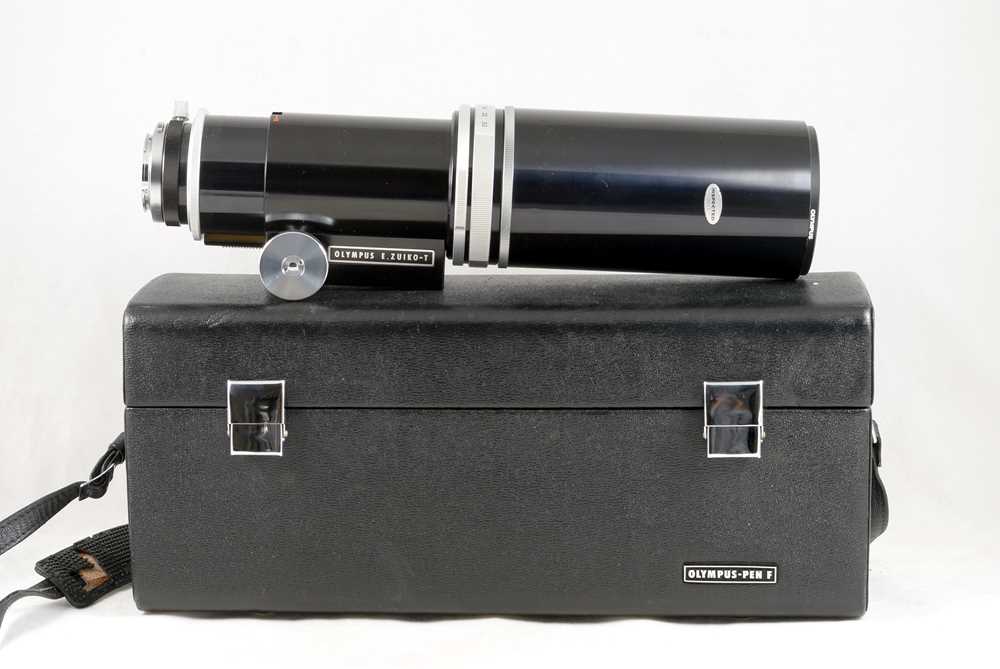 Lot 151 - A Rare Olympus Pen F 400mm f6.3 Zuiko-T Lens.