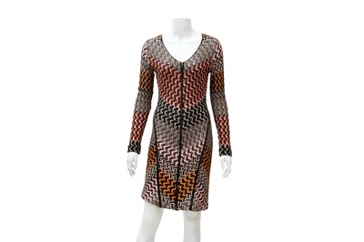 Lot 452 - Missoni Multi Knit Long Sleeve Dress