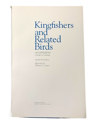 Lot 112 - Forshaw (Joseph M.) & Cooper (William, illustrator) Kingfishers and Related Birds