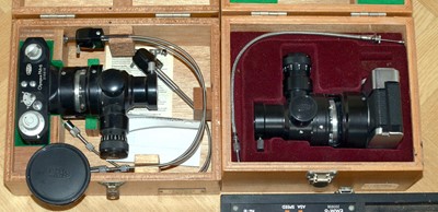 Lot 108 - Two Olympus PM6 Microscope Cameras & Accessories.