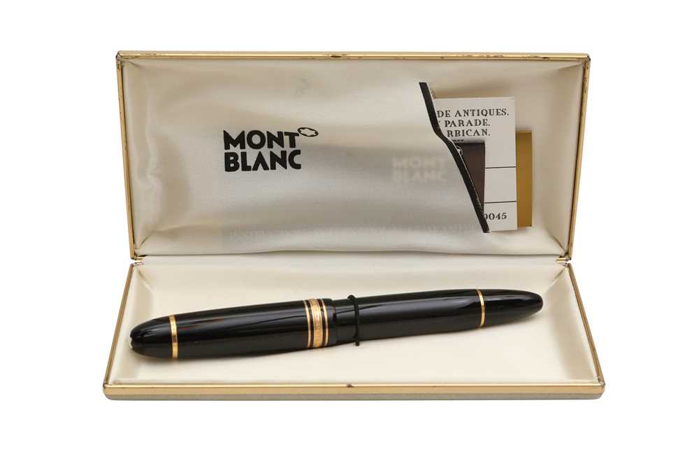 Lot 777 - A MONT BLANC MEISTERSTUCK LE GRAND FOUNTAIN PEN