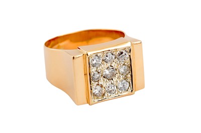 Lot 39 - Masviel-Pichon | A diamond dress ring