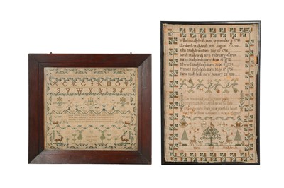 Lot 676 - A COLLECTION OF FOUR SAMPLERS