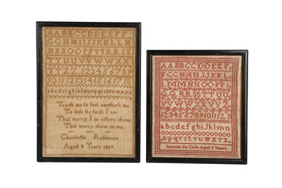 Lot 676 - A COLLECTION OF FOUR SAMPLERS