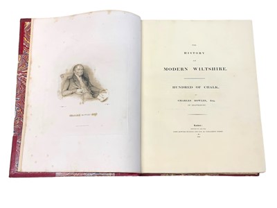 Lot 55 - County Histories.- Wiltshire, Hoare (Sir Richard Colt Hoare)