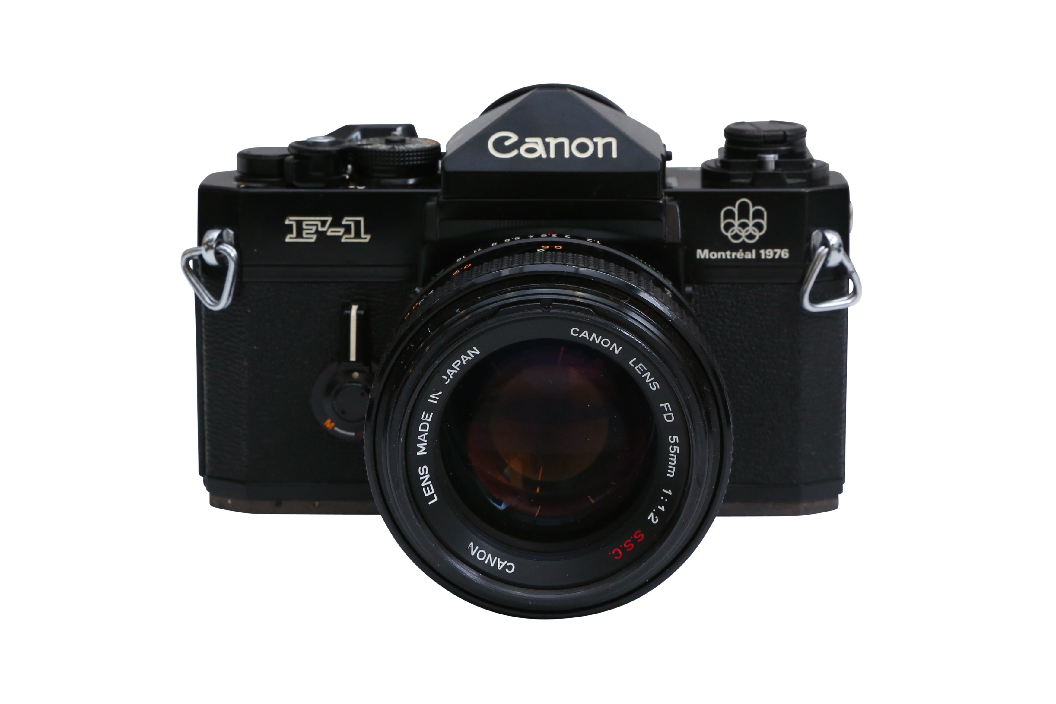 Lot 16 A Canon F1 Olympics Montreal SLR Camera