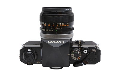 Lot 17 - A Canon F1 SLR Camera