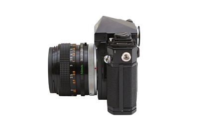 Lot 17 - A Canon F1 SLR Camera